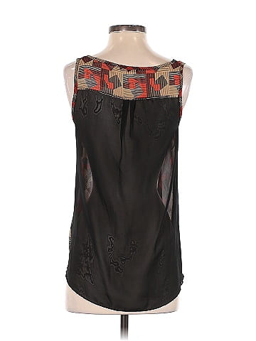 Edge Sleeveless Blouse (view 2)
