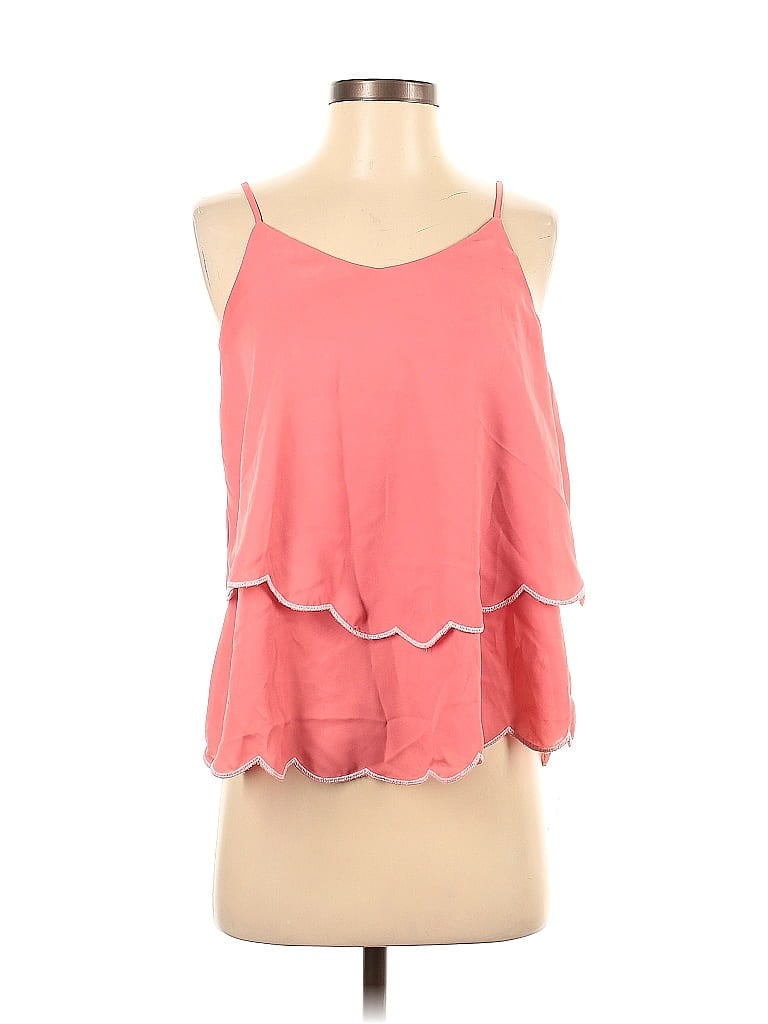 Pre-owned Miami Sleeveless Blouse In Pink
