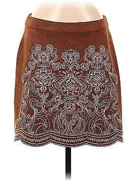 Andree by UNIT Faux Leather Skirt (view 1)
