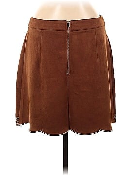 Andree by UNIT Faux Leather Skirt (view 2)