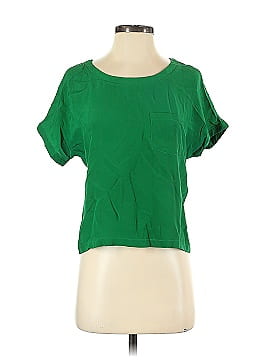 See By Chloé Short Sleeve Silk Top (view 1)