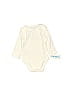 Carter's 100% Cotton Ivory Long Sleeve Onesie Size 6 mo - photo 2