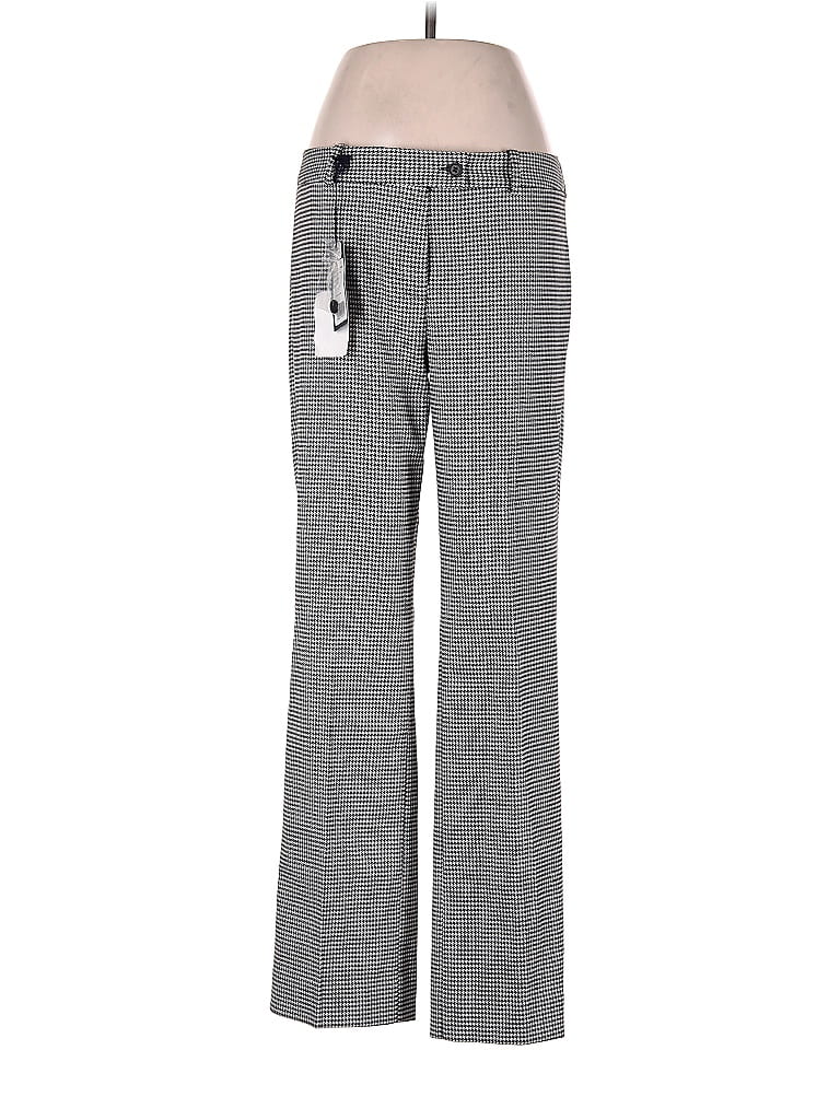 Jil Sander Navy Houndstooth Gray Casual Pants Size 40 (EU) - photo 1
