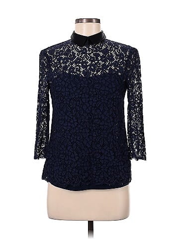 Rachel Roy 3/4 Sleeve Silk Top (view 1)