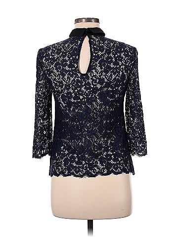 Rachel Roy 3/4 Sleeve Silk Top (view 2)