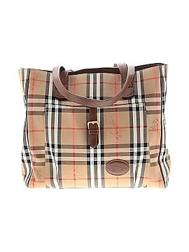 Burberry Vintage Check Canvas Tote (view 1)