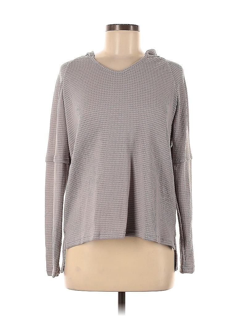 Pre-owned Assorted Brands Pullover Sweater In Gray