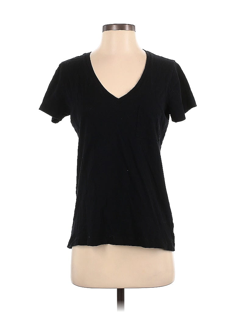Madewell 100% Cotton Black Short Sleeve T-Shirt Size S - photo 1