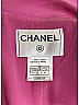 Chanel Jacquard Marled Tweed Chevron-herringbone Brocade Pink Wool Blazer Size 42 (FR) - photo 6