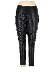 Olive And Oak Faux Leather Pants