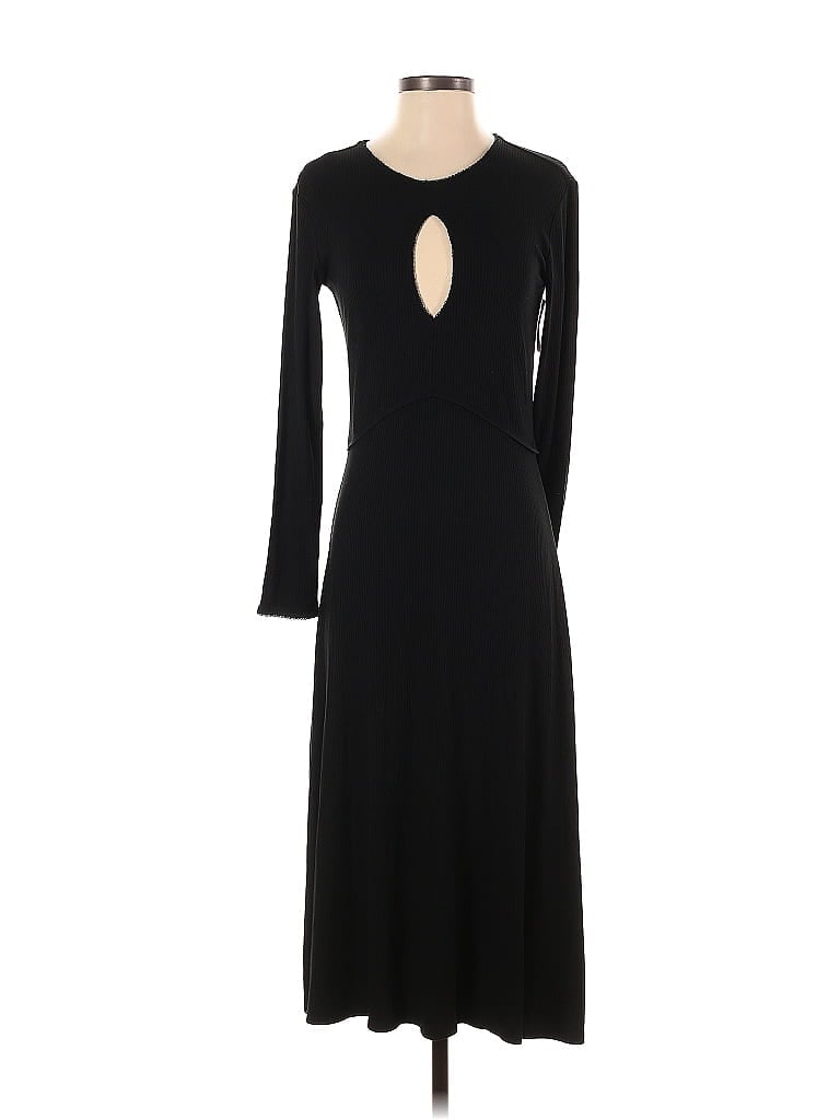 Pre-owned Soft Joie Casual Dress In Black
