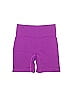 Unbranded Solid Purple Athletic Shorts Size M - photo 2