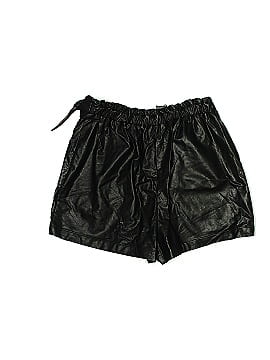 Greylin Faux Leather Shorts (view 1)