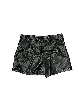 Everbellus Faux Leather Shorts (view 2)