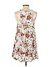 American Eagle Outfitters 100% Viscose Floral Motif Floral White Casual Dress Size XS - photo 2