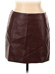 Bagatelle Faux Leather Skirt