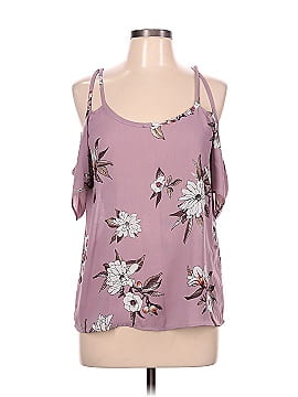 Pink Rose Short Sleeve Blouse (view 1)