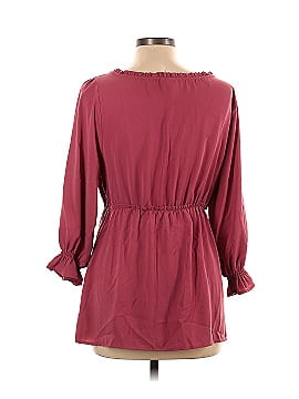 Isabel Maternity 3/4 Sleeve Blouse (view 2)