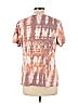 Sonoma Goods for Life 100% Cotton Acid Wash Print Batik Tie-dye Pink Short Sleeve T-Shirt Size L - photo 2