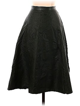 Signature Studio Faux Leather Skirt (view 2)