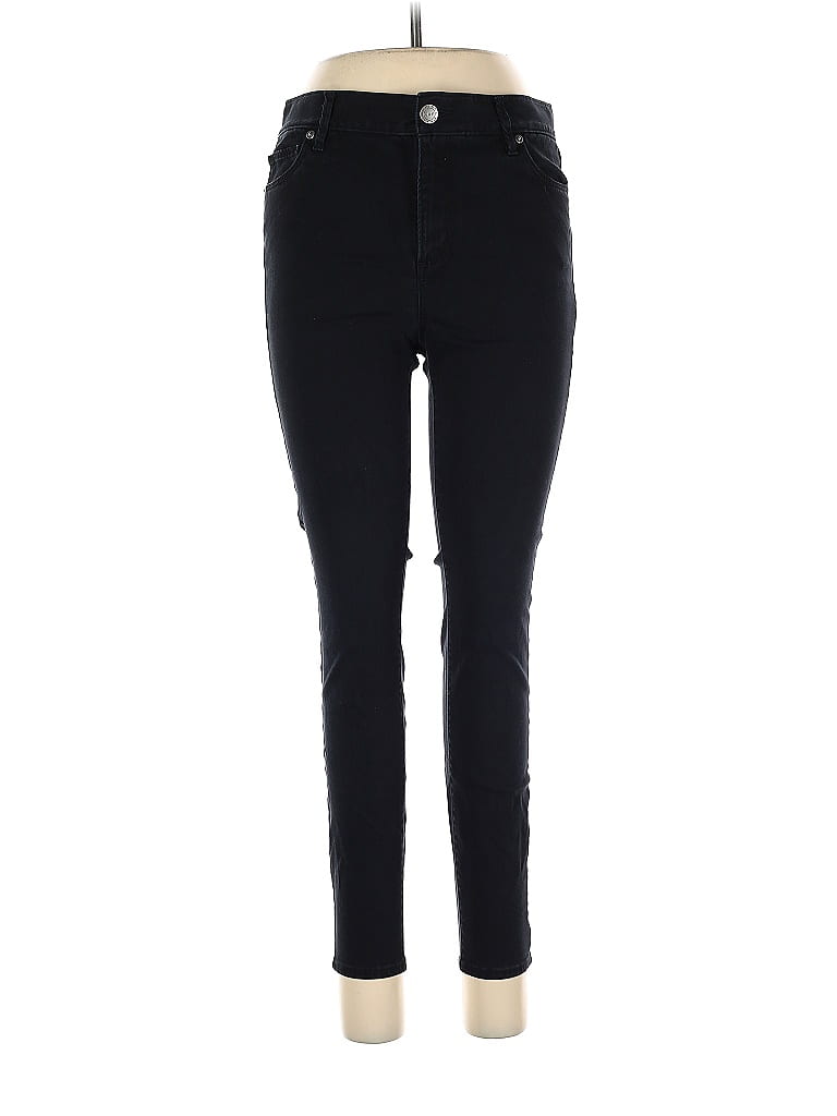 Ann Taylor LOFT Outlet Black Casual Pants Size 8 - photo 1