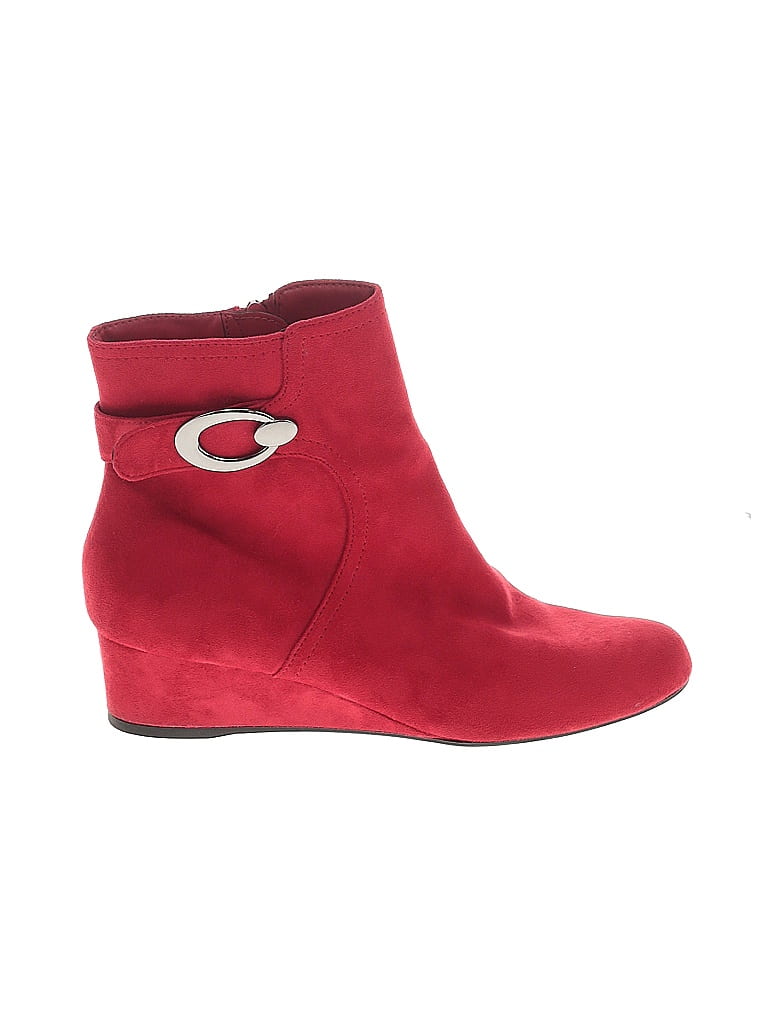 Impo Red Ankle Boots Size 8 - 45% off | ThredUp