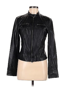 S.W.O.R.D. Faux Leather Jacket (view 1)