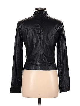 S.W.O.R.D. Faux Leather Jacket (view 2)