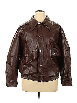 Cider Faux Leather Jacket (view 1)