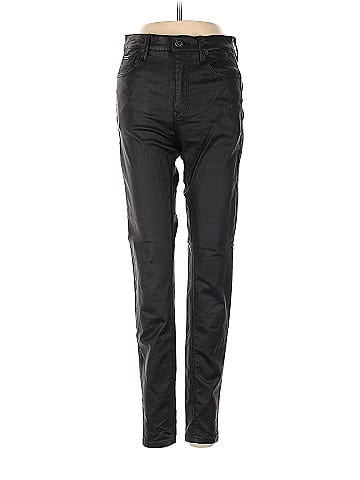 Stradivarius Faux Leather Pants (view 1)