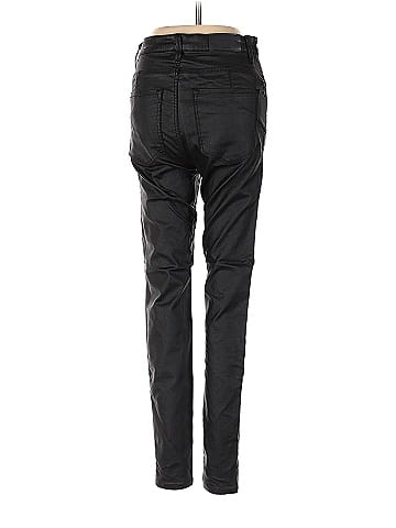 Stradivarius Faux Leather Pants (view 2)