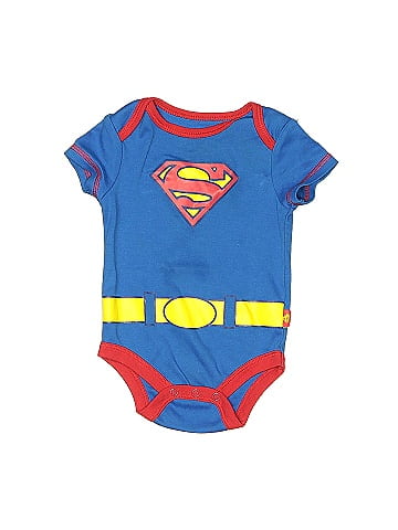 Superman Short Sleeve Onesie (view 1)