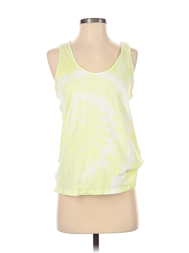 Athleta 100% Cotton Green Active Tank Size S - 53% off | ThredUp