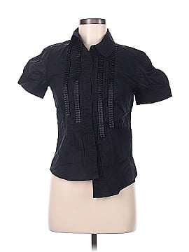 Behnaz Sarafpour Short Sleeve Button-Down Shirt (view 1)