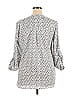 Youtalia 100% Polyester Gray 3/4 Sleeve Blouse Size XL - photo 2