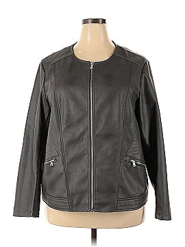 Mo-Ka Faux Leather Jacket (view 1)