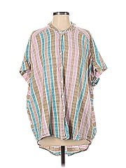 Intimately By Free People Short Sleeve Button Down Shirt