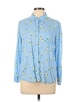 Crown & Ivy Long Sleeve Button-Down Shirt (view 1)