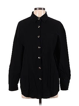 HOTOUCH 3/4 Sleeve Button-Down Shirt (view 1)