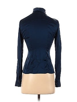 GUESS by Marciano Long Sleeve Silk Top (view 2)