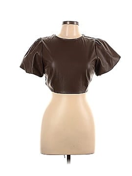 Kirious Faux Leather Top (view 1)