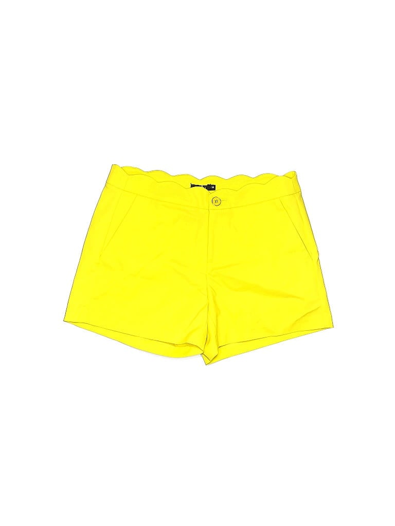 Moma Jacquard Solid Tortoise Yellow Dressy Shorts Size 36 (EU) - photo 1