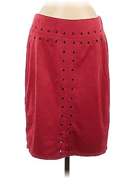 WD.NY Faux Leather Skirt (view 1)