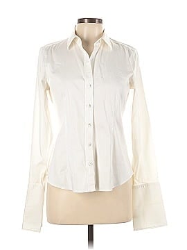 PaperWhite Long Sleeve Button-Down Shirt (view 1)