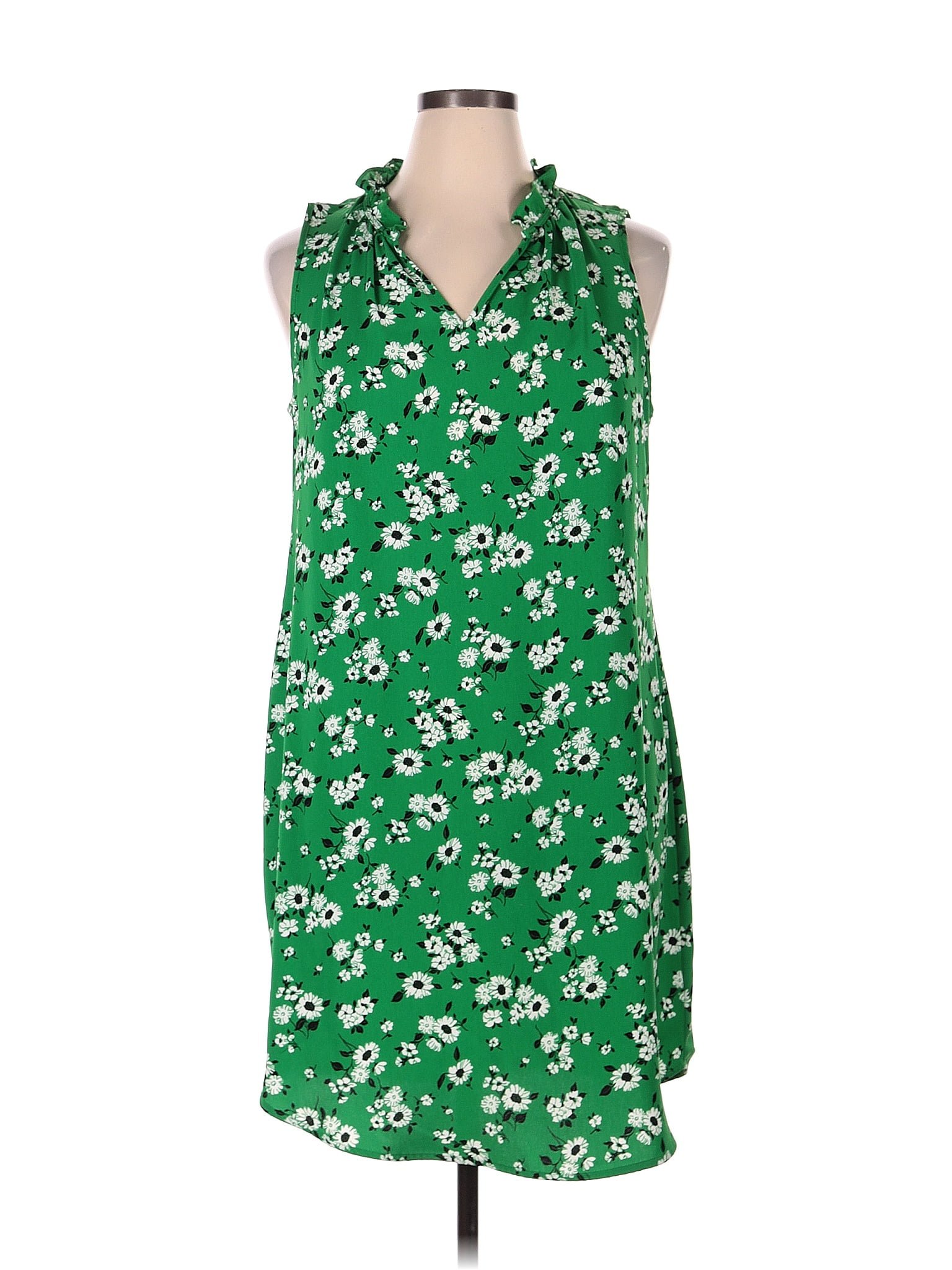 41hawthorn 100 Polyester Floral Motif Green Casual Dress Size Xl 49