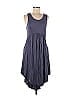 Unbranded Solid Gray Casual Dress Size M - photo 1