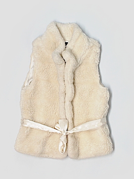 gap faux fur vest