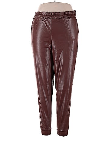 Jolie & Joy Faux Leather Pants (view 1)