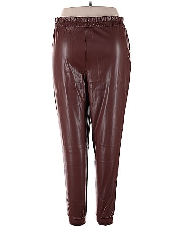 Jolie & Joy Faux Leather Pants (view 2)