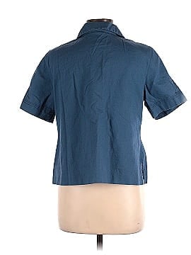 Alfred Dunner Short Sleeve Button-Down Shirt (view 2)